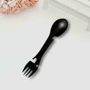5-in-1 Stainless Steel Camping Survival EDC Tool Fork Opener Spoon Bottle L7L2