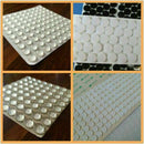100Pcs Bumpers Clear Rubber Stick On Feet Pads For Glass Ceramic Wood Protectors