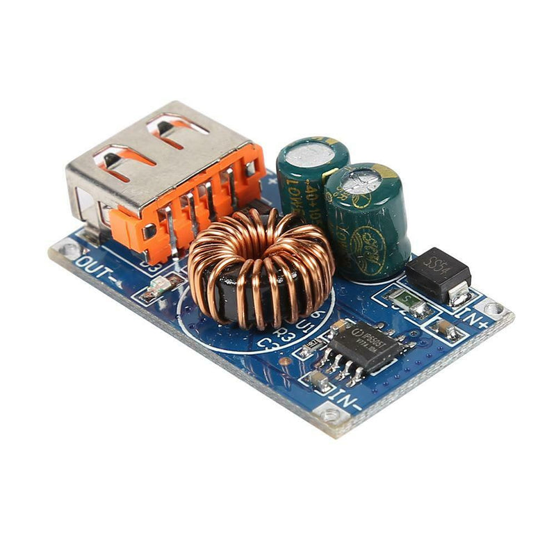 Mobile Phone USB DC Step Down Module 12V 24V to QC3.0 Fast Charging Board A