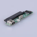2.5" SATA Female HDD SSD USB 2.0 To 7+15Pin SATA Adapter Converter Panel +
