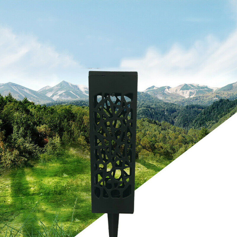 4X Solar Garden Torch Lights Dance Flames LED Waterproof Landscape Lawn L PED
