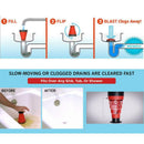 Manual Clog Cannon Air Powerful Toilet Bath Sink Plunger Drain Blaster Cle A