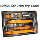 12PC/SET Car Radio Door Clip Panel Trim Dash Audio Moulding Removal-Pry Too F4B0