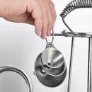 3Pcs/Set Liquid Kitchen Variety Stainless Steel Funnel Large Medium Small AU
