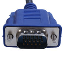 3 Meter PC Computer 15Pin VGA Male to Female M/F Cable Adapter Black