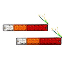 2X LED Tail Lights Car Truck Trailer Stop Rear Reverse Turn Indicator Lamp Light