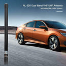 NL-350 Dual Band Antenna VHF UHF 130-500MHz  PL259 Black for Car Mobile Radio
