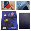 100 Sheets A5 Dark Blue Carbon Hand Stencil Transfer Paper Hectograph Repro  Cy