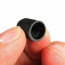 100pc Plastic Gray TPMS Tire-Tyre Valve Stem Caps-Cover Truck Motorcycle Ca A6U2