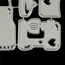 Apron of Love Kitchen Series Metal Cutting Dies Photo Album Art Card CTEUS