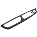 Carbon Fiber Window Lifter Control Frame Window Switch Decor Armrest Panel