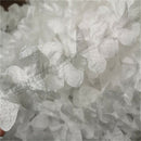 1 Yard White Trimming Lace Ruffle Frilly Ribbon Edging Pleated DIY Sewing Craft