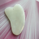Wonderful Chinese Natural Jade Scraping Plate Gua Sha Face Body Massager gau