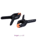 10Pcs Heavy Duty Plastic Nylon Spring Clamp Clip Tips for Photography Background