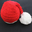 Crochet Knit Newborn Baby Photography Prop Soft Handmade Christmas Costume
