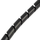 12mm Black spiral Wrapping Cable casing Cable Sleeves Winding pipe wrapping