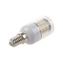 E14 4W 27 5050 SMD LED Corn Light Bulb Lamp with Cover Warm White K1C9