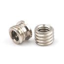5Pcs 1/4" to 3/8" Convert Screw Adapter For Tripod And Camera Monopod Ballhead J