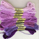 100 Multi-Colours Cross Stitch Embroidery Thread Sewing Skeins Floss Kit Crafts