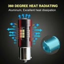 2Pcs Py21W Led Bulb 1156 Bau15S Leds 21 3030Smd Auto Light Bulbs Reverse La