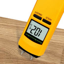 Wood Moisture Meter, Digital Portable Wood Water Moisture Tester, 4 Sensor