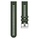 Silicone Wristband Replacement Strap for Garmin Accessories (Army Green) A