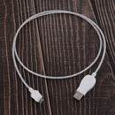 Micro USB LED Cable, 3.3ft Cool Colorful Visable Flowing Light Data Sync / Fast