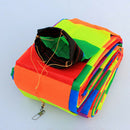 33ft Rainbow Tube Kite Tail Windsock Outdoor Kites Accessories Kids Toys
