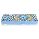 DIY Mandala Special Shaped Diamond Painting 2 Grids Students Pencil Box