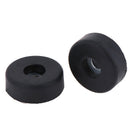 4x Rubber Bumpers Embedded Washer Feet Pad Instrument Holder 30x10mm PE JR