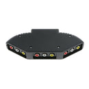 3 in 1 Input AV Audio video switcher Audio Video Output Selector w/ AV Cable