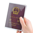 Organizer Passport Cover Plastic Passport Cards Holder for Outdoor Travel 19