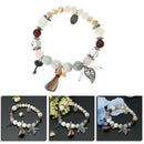 Bohemia Retro Romantic Charms Bracelet Lady Crystal Feather Chic Jewelry