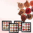 Novo 9 Color Smooth Eyeshadow Palette Matte Shimmer Eye Shadow Powder Natur