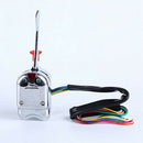 Chrome 12V Universal Rat Hot Rod Turn Signal Switch for FORD GM