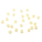 50 Pieces Opaque Blank Dice D6 for D&D RPG MTG Party Games Green + Beige