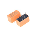 10Pcs hk19f-dc12v-shg dc 12v coil dpdt 8pin pcb realplay power relay S Ew