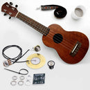 50MM Guitar Pickup Piezo Transducer 6.35MM Output Jack for Ukulele Guitar