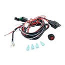 12V 40A Tree Harness Loom Fuse Relay Switch For 2 LED Working Fog