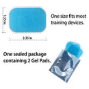 40Pcs Abs Stimulator Trainer Replacement Gel Sheet Abdominal Toning Belt Mu G5L3