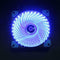 PC Computer 33 LED 120mm Silent Computer Case Heatsink Cooler Fan(Blue)