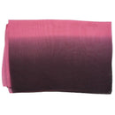 Gradient Color Wrap Ladies Shawl Silk Chiffon Scarf Scarves (Pink to gray) B9W3