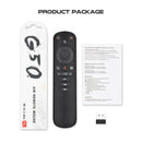 G50S 2.4GHz Wireless Voice Air Mouse Remote Control with Built-in Gyroscope