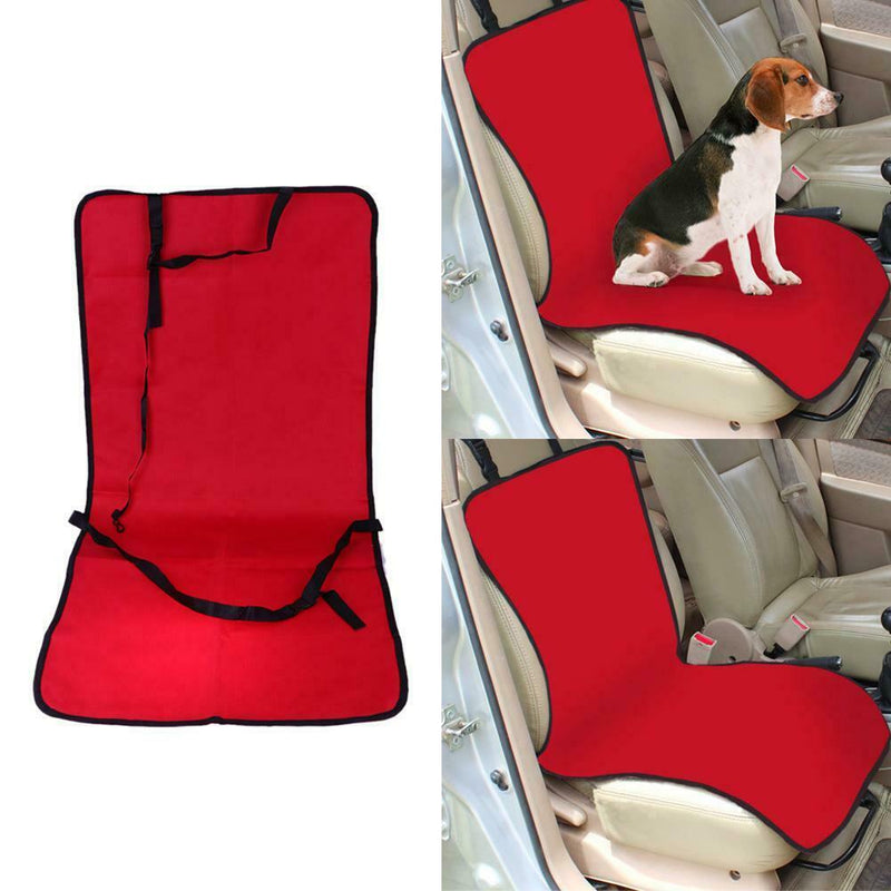 Water-proof Pet Car Seat Cover Dog Cat Puppy Seat Mat Blanket Red
