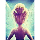 5D DIY Full Round Drill Rhinestone Diamond Painting Elf Girl Cross Stitch