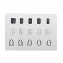 Nail Art Silicone Mat Pad Polish Stamping Transfer DIY Palette Showy Mats EOM&