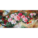 5D DIY Full Drill Diamond Painting Blooming Flowers Cross Stitch Mosaic Kit A