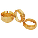 58mm Magnetic Coffee Dosing Ring Cylinder Pro Espresso Dosing Funnel Golden