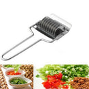 onion chopper noodle slicer garlic coriander cutter diy tool stainless steel+R3C