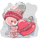 DIY Full Round Diamond Painting Cute Animal Picture Rhinestone Kits (LG992)